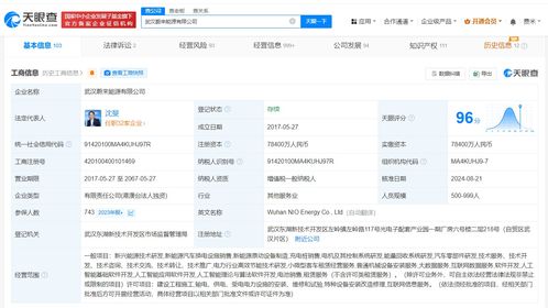 武漢蔚來能源公司戰略升級 新增AI軟件與互聯網信息服務，布局智慧能源新賽道
